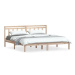 Rám postele masivní dřevo 180 × 200 cm Super King, 3100604