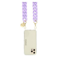 La Coque Francaise Alice phone chain mauve mat