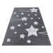 Ayyildiz koberce Dětský kusový koberec Kids 610 grey - 160x230 cm