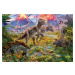 Puzzle Genuine Dinosaur Gathering Educa 500 dílů 15969 barevné