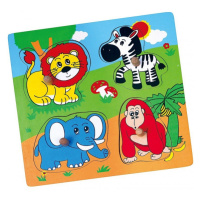 Puzzle s překvapením Viga 59563 zoo