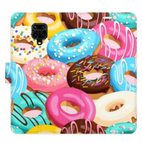 iSaprio flip pouzdro Donuts Pattern 02 pro Xiaomi Redmi Note 9 Pro / Note 9S