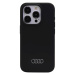 Kryt Audi Silicone Case iPhone 15 Pro 6.1" black hardcase (AU-LSRIP15P-Q3/D1-BK)