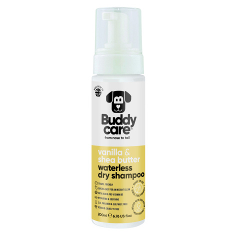Buddycare Suchý šampon pro psy Vanilla & Shea Butter 200 ml