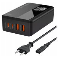 Výkonná síťová nabíječka Ldnio 100W 4x porty 2x Usb-c 2x Usb-a Qc4.0 Pd