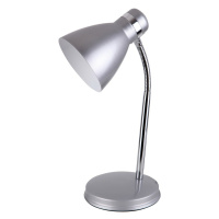 Rabalux stolní lampa Patric E14 1x MAX 40W stříbrná 4206