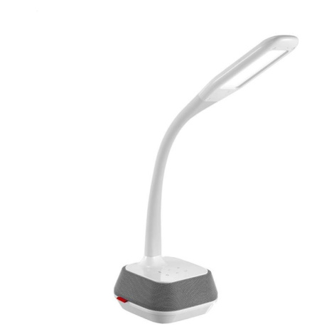 LED Stmívatelná stolní lampa s bluetooth reproduktorem a USB LED/18W/230V Donoci