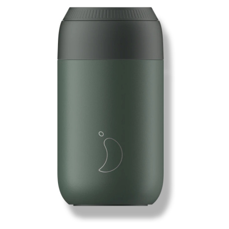 Termohrnek Chilly's Bottles - lesní zelená 340ml, edice Series 2