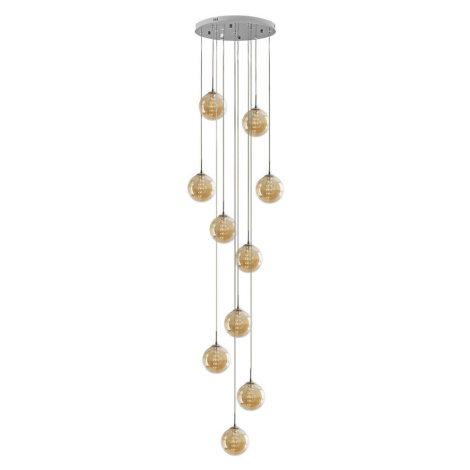Nettlife KYVADLOVÉ světlo, energeticky úsporné, 10 světel, 41/41/240 cm