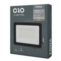 Reflektor LED ORO ZONA, 50W, 4000 lm, NW-B