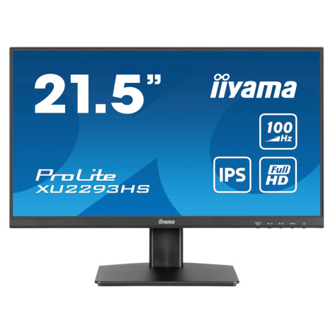 iiyama ProLite/XU2293HS-B6/21,5"/IPS/FHD/100Hz/1ms/Black/3R