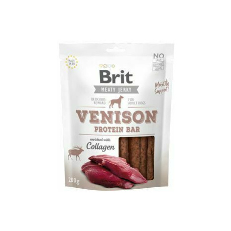 Brit Jerky Venison Protein Bar 200g + Množstevní sleva