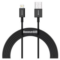 Kabel Baseus Superior Series Cable USB to iP 2.4A 2m (black)