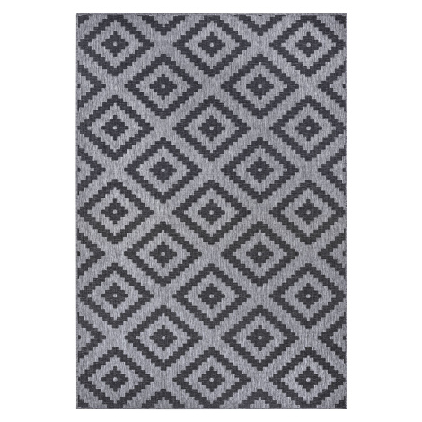 NORTHRUGS - Hanse Home koberce Kusový koberec Twin-Wendeteppiche 105466 Night Silver – na ven i 