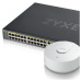 Zyxel GS1920-48HPV2 52-port Gigabit WebManaged PoE Switch, 48x gigabit RJ45, 4x gigabit RJ45/SFP