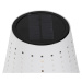 Venkovní stojací lampa bílá včetně LED 3-stupňové stmívatelné na solární energii - Ferre