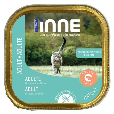 Nutrivet Inne Adult Cat se pstruhem - 32 x 100 g