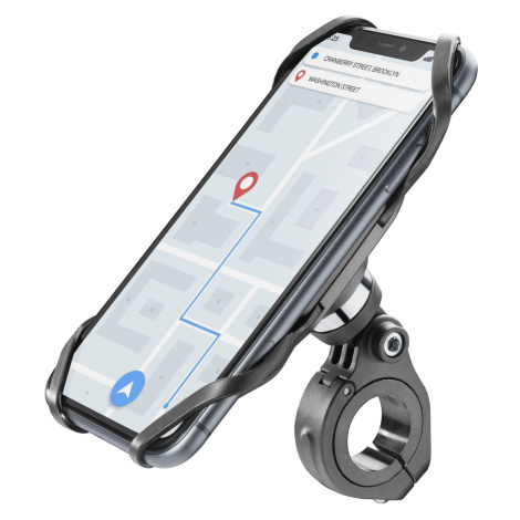 Univerzální držák Cellularline Bike Holder PRO k upevnění na řídítka black