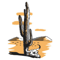 Ilustrace Cactus, CSA Images, 35 × 40 cm