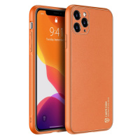 Dux Ducis Yolo pouzdro z Eko kůže na iPhone 11 Pro orange