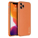 Dux Ducis Yolo pouzdro z Eko kůže na iPhone 11 Pro orange