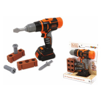 SMOBY - Black&Decker mechanická aku vrtačka/šroubovák