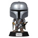 Funko POP! Star Wars: The Mandalorian - The Mandalorian with Darksaber