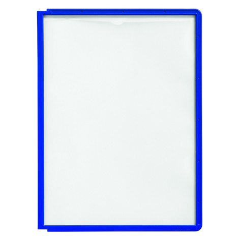 DURABLE Průhledná tabulka s profilovým rámečkem, pro DIN A4, bal.j. 10 ks, modrá, od 3 bal.j.