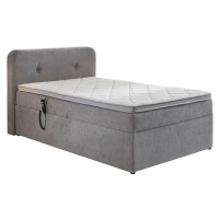 Livetastic POSTEL BOXSPRING cm, textil, světle šedá