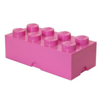 LEGO® úložný box 8 - růžová 250 x 500 x 180 mm