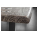 LuxD Designový jídelní stůl Massive Artwork 220 cm šedá akácie