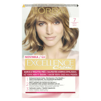 L'Oréal Paris Excellence Créme  permanentní barva na vlasy 7 blond, 72+48+12+60 ml