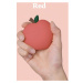 elago Airpod Peach Silicone Case Red Červená