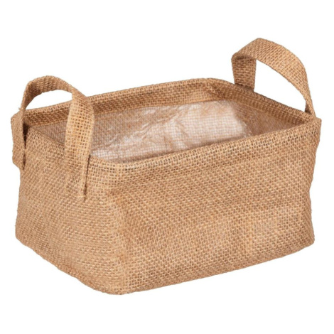 WENKO 64470100 - Koš JUNA 20x15 cm hnědá 64470100