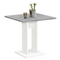 Jídelní stůl BANDOL 1 bílá/beton