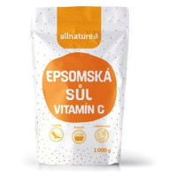 Allnature Epsomská sůl Vitamín C 1 kg