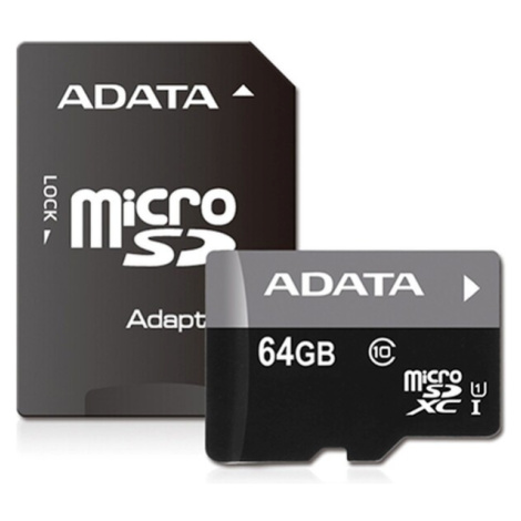 ADATA Pro microSDXC 64GB UHS-I AUSDX64GUICL10-RA1