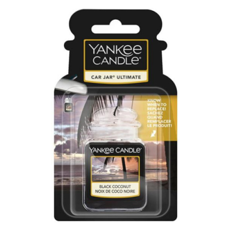 Yankee Candle, Černý kokos, Osvěžovač do auta 1x visačka