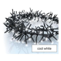 EMOS LED vánoční řetěz – ježek, 7,2 m, venkovní i vnitřní, studená bílá, programy