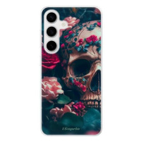 iSaprio Skull in Roses - Samsung Galaxy S24