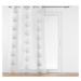 Bílo-béžová voálová záclona 140x280 cm Palmaris – douceur d'intérieur