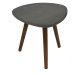 Asko a.s. NANA - odkládací stolek sv. šedá 50 x 45 cm