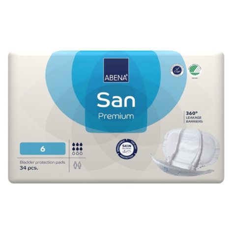 ABENA SAN PREMIUM 6 Inkont.pleny (34 ks)