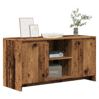 vidaXL TV skříňka old wood 102 x 37,5 x 52,5 cm kompozitní dřevo