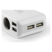 Technaxx nabíječka do auta, 4x USB port (2x 1A, 2x 2, 4A), 3x zásuvka 12 V