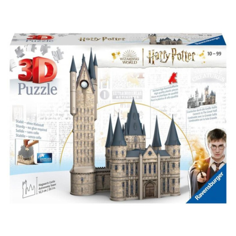 Puzzle Harry Potter: Bradavický hrad - Astronomická věž, 540 ks MPK Toys