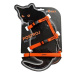 Bafpet Set CAT kšíry + vodítko, Oranžová, 120cm /OK 19-26cm, OH 24-37cm/ 20410N
