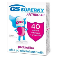 GS Superky Antibio 40 cps.10 ČR/SK