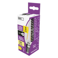 LED žárovka Filament svíčka / E14 / 1,8 W (25 W) / 250 lm / teplá bílá