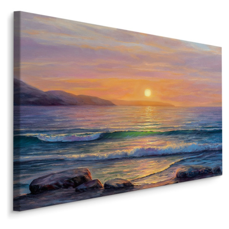 Plátno Východ Slunce A Moře Varianta: 100x70